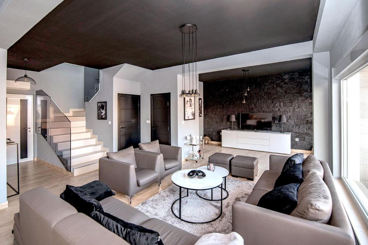 Luxury Villa Miriam With Private Pool And Jet Pool Near Dubrovnik Ivanica Bagian luar foto